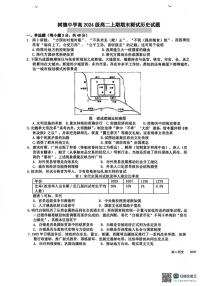 四川省成都市树德中学2025-2026学年高二上学期期末考试历史含答案含答案解析