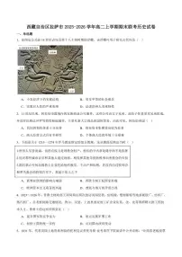 西藏自治区拉萨市2025-2026学年高二上学期期末联考历史试卷（含答案）