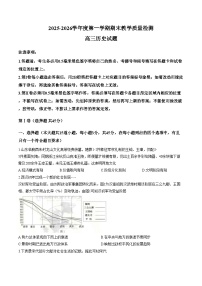 山东聊城市2025_2026学年高三第一学期期末教学质量检测历史试卷（图片版，含答案）