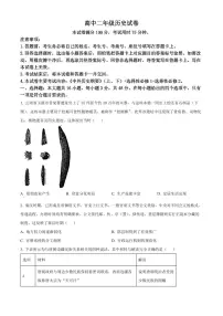 云南楚雄彝族自治州2025-2026学年高二上学期期末考试历史试题（试卷+解析）