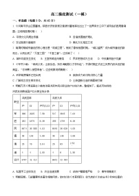 2026届江苏南京市栖霞区名校联盟高三上学期一模历史试题（试卷+解析）高考模拟