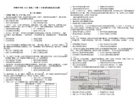 四川省成都市树德中学2020-2021学年高二下学期4月月考历史试题 word