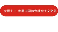 全国通用高中政治一轮复习《专题十二 发展中国特色社会主义文化》课件