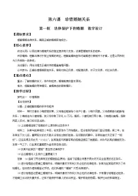 高中政治 (道德与法治)人教统编版选择性必修2 法律与生活法律保护下的婚姻教学设计