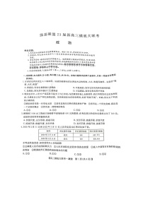 洛阳市强基联盟23届新高三摸底大联考政治