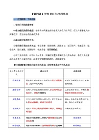 高中政治 (道德与法治)人教统编版选择性必修2 法律与生活权利行使 注意界限学案