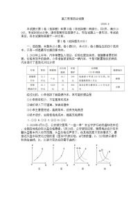 2020德州高三第二次（6月）模拟考试政治试题含答案