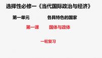 第一课 国体与政体 课件-2023届高三政治一轮复习统编版选择性必修1当代国际政治与经济