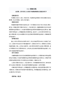 高中政治 (道德与法治)人教统编版选择性必修1 当代国际政治与经济国际关系精品教案