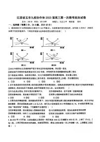 江西省五市九校协作体2022-2023学年高三上学期第一次联考政治试卷PDF版无答案