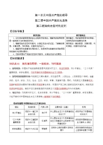 人教统编版必修3 政治与法治始终走在时代前列导学案及答案