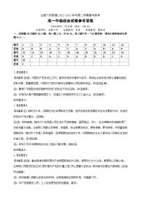 合肥2023高一下期中六校联考政治联考试卷及答案