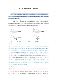 第二课 多变的价格（解析版+原卷版）-备战2023年高考政治考试易错题（全国通用）