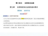 高中政治 (道德与法治)人教统编版必修3 政治与法治全民守法示范课课件ppt