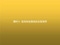 高中思想政治学考复习必修3政治与法治课时11坚持和加强党的全面领导课件