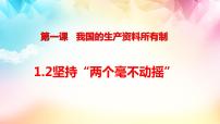 高中政治 (道德与法治)人教统编版必修2 经济与社会坚持“两个毫不动摇”多媒体教学ppt课件
