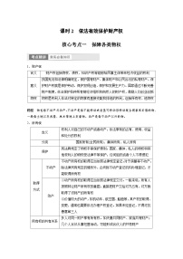 （部编版）高考政治一轮复习学案选择性必修2　第311课　课时2　依法有效保护财产权（含解析）