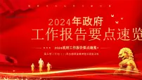 2024年政府工作报告要点速览 课件-2024届高考政治二轮复习