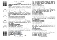 2024年南昌市高三下学期4月二模政治试题及答案