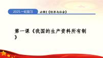 第一课  我国的生产资料所有制（课件）-2025年高考政治一轮复习（新高考通用）