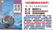 人教统编版选择性必修1 当代国际政治与经济第一单元 各具特色的国家第一课 国体与政体国家的政权组织形式课文内容课件ppt