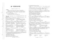 2024河南金太阳高一联考思想政治试卷及参考答案含答题卡