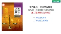 人教统编版选择性必修2 法律与生活解析三大诉讼教学演示ppt课件