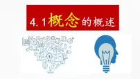 高中政治 (道德与法治)概念的概述教案配套ppt课件