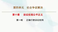 人教统编版选择性必修2 法律与生活正确行使诉讼权利图片课件ppt