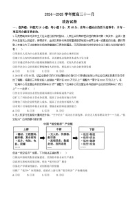 湖北省武汉市江岸区2024-2025学年高三上学期11月调考政治试卷（Word版附答案）