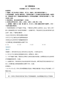 广东省湛江市2024-2025学年高二上学期11月期中考试政治试题  含解析