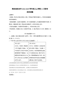 2024~2025学年陕西省西安市高三(上)11月联考政治试卷(解析版)