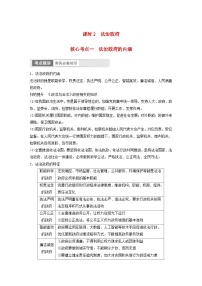 江苏专用新教材2024届高考政治一轮复习学案必修3第十七课课时1大题攻略主观题对“科学立法”的考查2