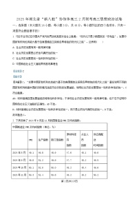 湖北省新八校协作体2024-2025学年高三下学期2月联考政治试卷（Word版附解析）