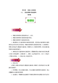 高中政治 (道德与法治)人教统编版必修4 哲学与文化价值判断与价值选择导学案