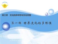 高中政治 (道德与法治)人教版 (新课标)必修3 文化生活世界文化的多样性背景图ppt课件