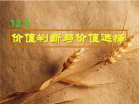 人教版 (新课标)必修4 生活与哲学价值判断与价值选择授课课件ppt