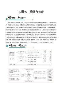 大题02  经济与社会-冲刺2025年高考政治大题突破与限时练（上海专用）附答案解析