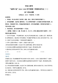河南省驻马店市环际大联考2024-2025学年高二下学期3月阶段考试（一）政治试卷（Word版附解析）