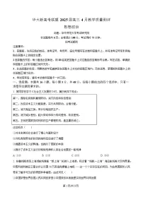 湖北省华大新高考联盟2024-2025学年高三下学期4月教学质量测评政治试题（Word版附解析）