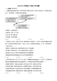湖南省岳阳市岳阳县第一中学2024-2025学年高三下学期3月月考政治试题（原卷版+解析版）