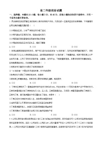 湖北省重点高中智学联盟2024-2025学年高二下学期5月联考政治试卷（Word版附解析）