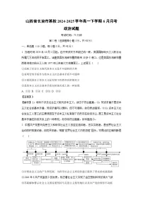山西省长治市某校2024-2025学年高一下学期6月月考政治 (1)政治试卷(解析版)