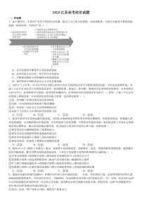 2025年高考真题 江苏政治-试题（含答案）