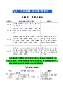 备战2026年高考政治精品试题汇编专题20经济全球化Word版附解析