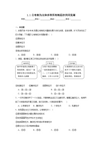 人教统编版必修2 经济与社会多种所有制经济共同发展课后练习题