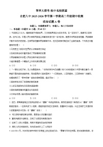 安徽省智学大联考·皖中名校联盟暨合肥市第八中学2025-2026学年高二上学期期中检测政治试题（Word版附解析）