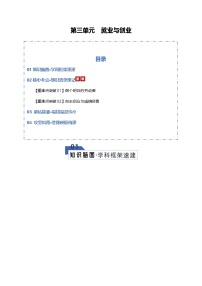 高考政治一轮复习-就业与创业（知识清单）（全国通用）