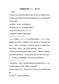高中政治 (道德与法治)人教统编版选择性必修1 当代国际政治与经济联合国同步练习题