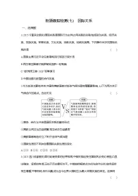 政治 (道德与法治)国际关系精练